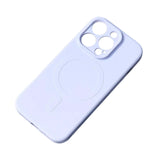 iPhone 15 Silikon Case MagSafe Blau Schutzhülle - MIZO.at