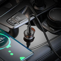 Hoco Auto-Ladegerät USB-C QC PD 30W Grau Metall - MIZO.at