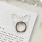 Butterfly Clear Ring Holder | Transparenter Telefon-Grip - MIZO.at