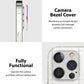 iPhone 12 Pro Camera Protector | Silver | Aluminum Lens Guard - MIZO.at