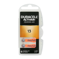 Duracell ActivAir 10 Batteries 6er Pack Made in Germany - MIZO.at