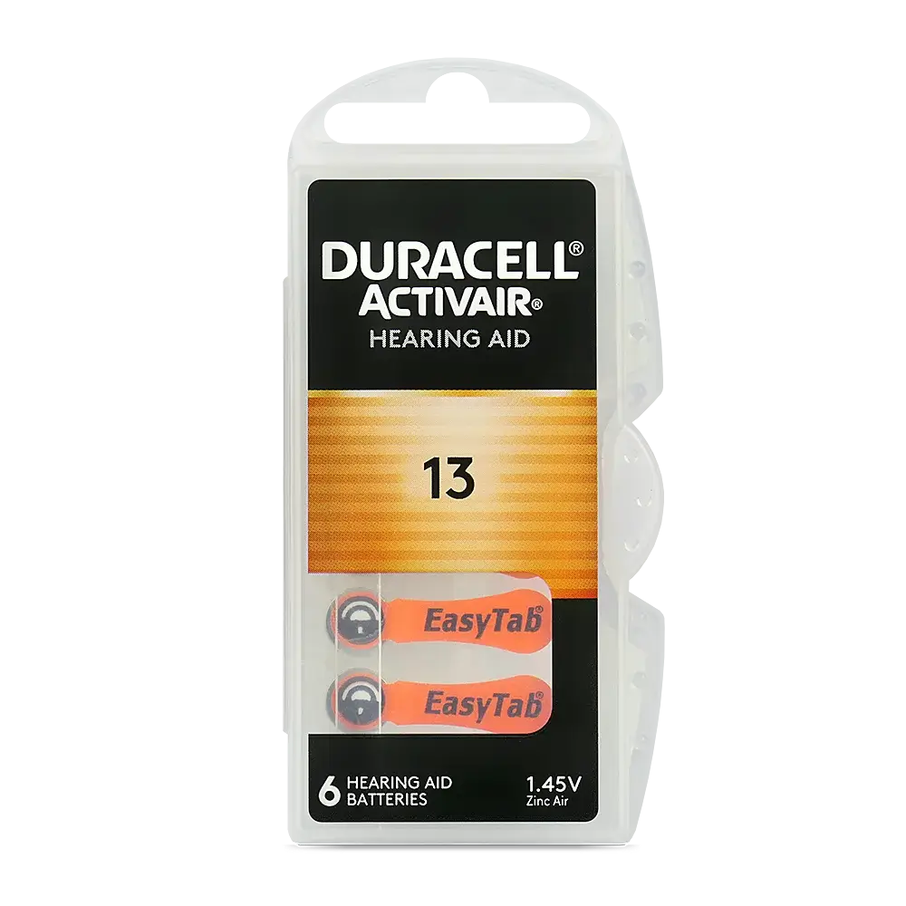Duracell ActivAir 10 Batteries 6er Pack Made in Germany - MIZO.at