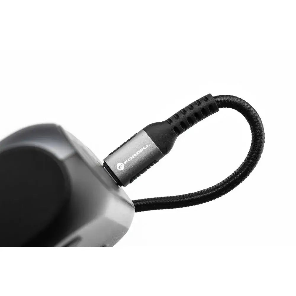 FORCELL C256 USB-A to Type-C 66W QC4.0 Cable 0.5m – Black - MIZO.at