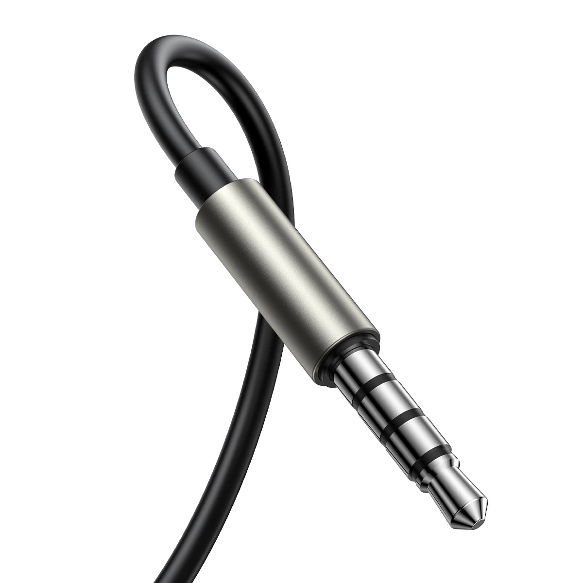 Joyroom Wired In-Ear Headphones | Dark Gray, Comfortable Sound Experience - MIZO.at