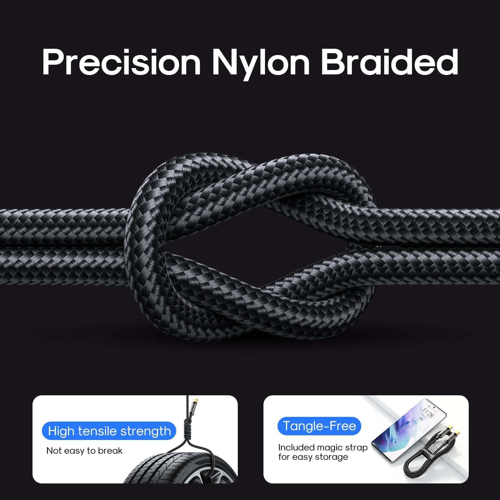 Joyroom USB-C Cable | Fast Charging & Data Transfer | 1.2m - MIZO.at