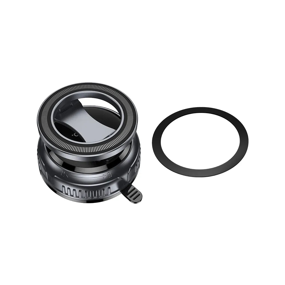 HOCO H92 Magnetische Auto Handyhalterung Schwarz‑Grau