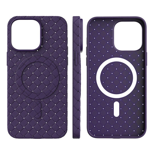 iPhone 15 Pro Max Braided MagSafe Case | Black, Durable & Stylish - MIZO.at
