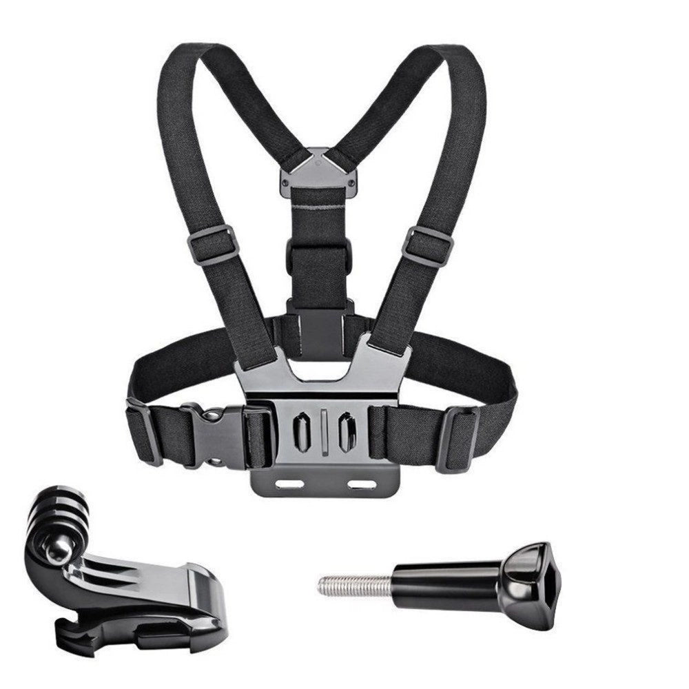 Chest Mount with Rotating Tripod & Phone Stand | Hands-Free Recording - MIZO.at