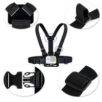 Chest Mount with Rotating Tripod & Phone Stand | Hands-Free Recording - MIZO.at