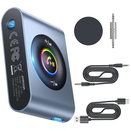 Joyroom Bluetooth 5.3 Car Receiver | Hands-Free & AUX Adapter - MIZO.at