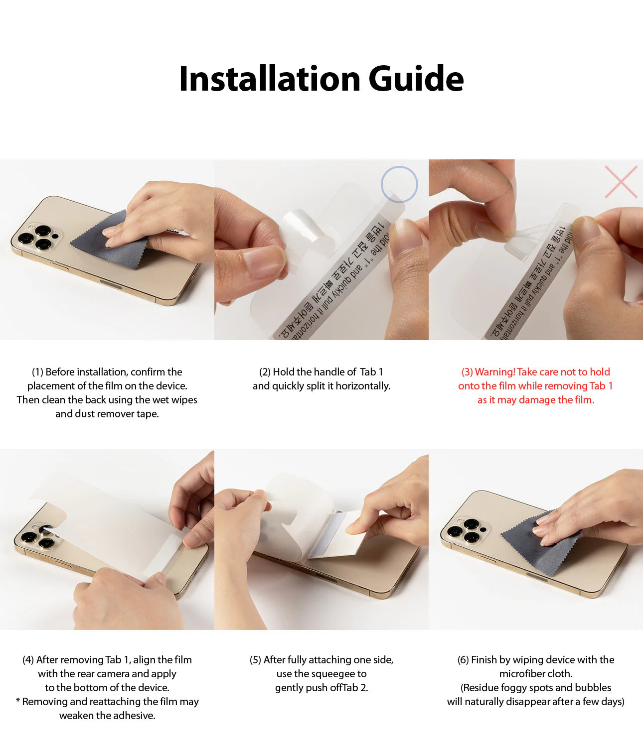 iPhone 12 Pro Max Back Protector | Invisible Defender, Matte Clean - MIZO.at