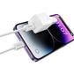 Baseus GaN5 30W USB-C Mini Schnellladegerät Weiß - MIZO.at
