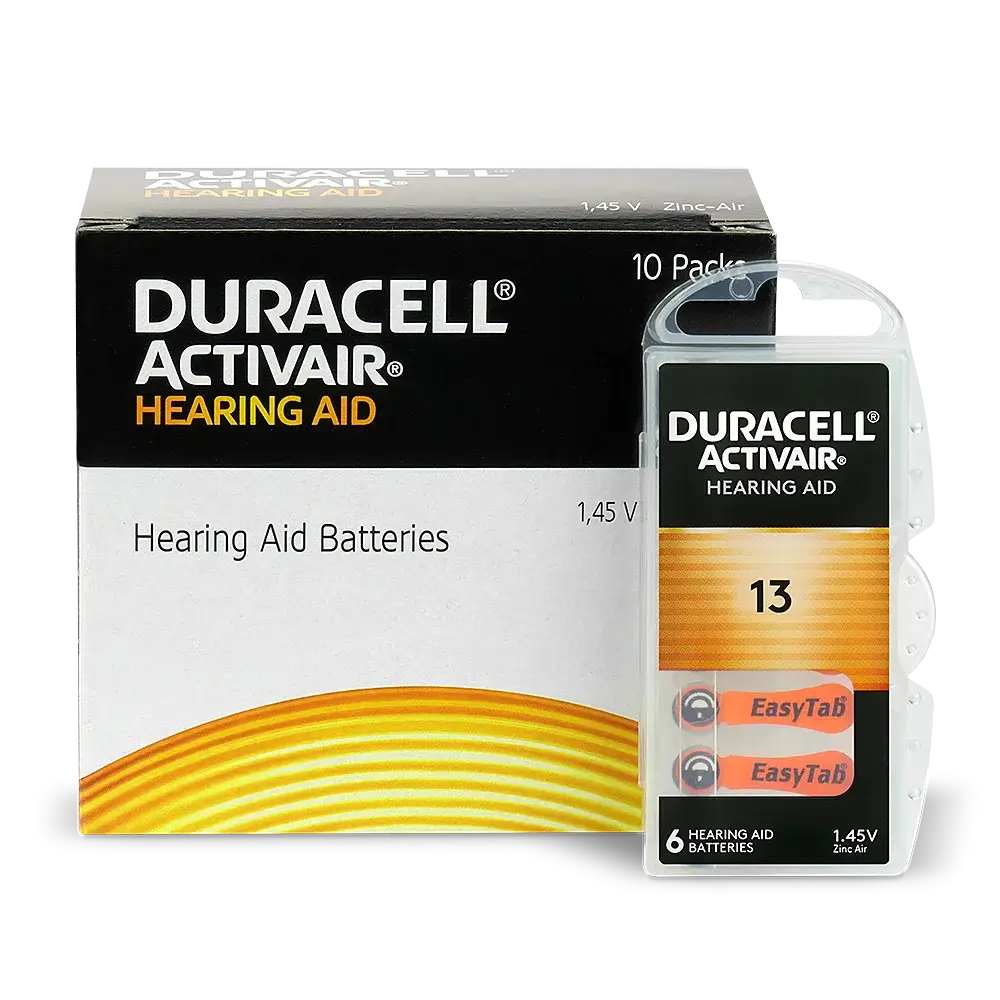 Duracell ActivAir 10 Batteries 6er Pack Made in Germany - MIZO.at