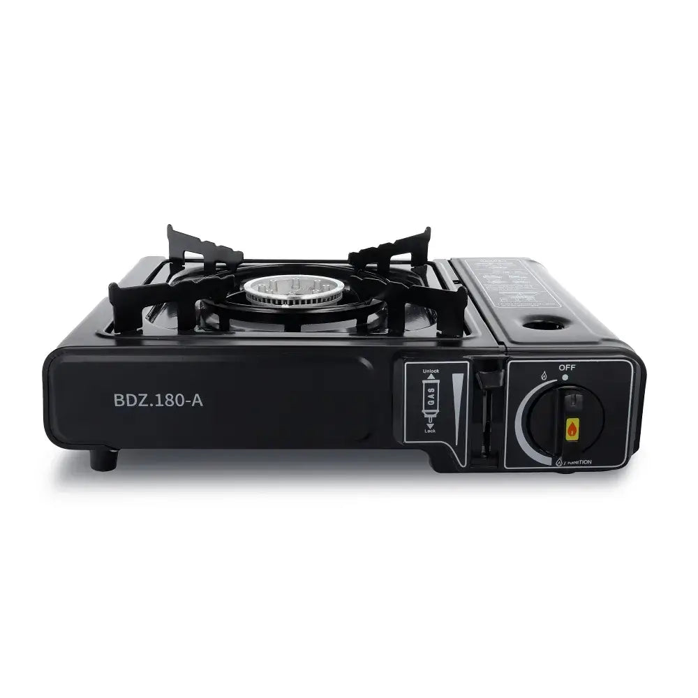 Portable Gas Stove BDZ.180-A | Compact & Efficient | Black - MIZO.at