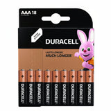 18er Pack Duracell Basic AAA LR03 Alkaline Batterien 1,5 V - MIZO.at