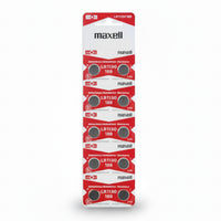 10er Pack Maxell G10 LR1130 Mini Alkaline Batterien - MIZO.at
