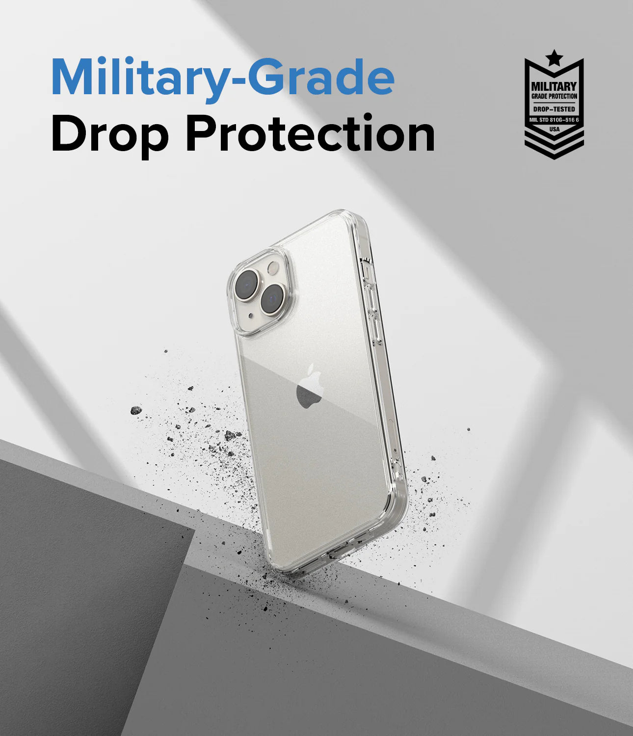 iPhone 14 Plus Fusion Case | Matte Clear & Fingerprint-Resistant - MIZO.at