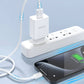 Dudao A4EU 2.1A USB-A Ladegerät Weiß + USB-A auf USB-C Kabel - MIZO.at