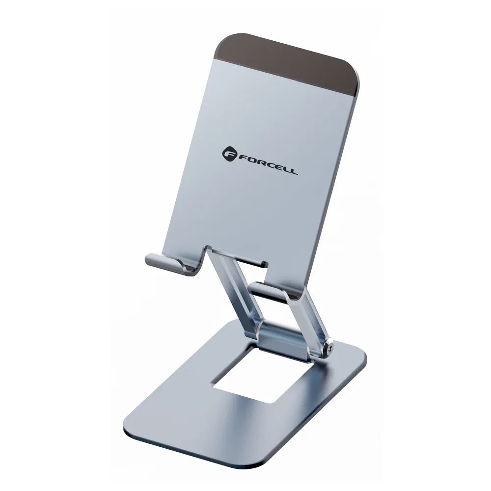 Handy & Tablet Tischhalter faltbar Aluminium Forcell F-Grip Stand - MIZO.at