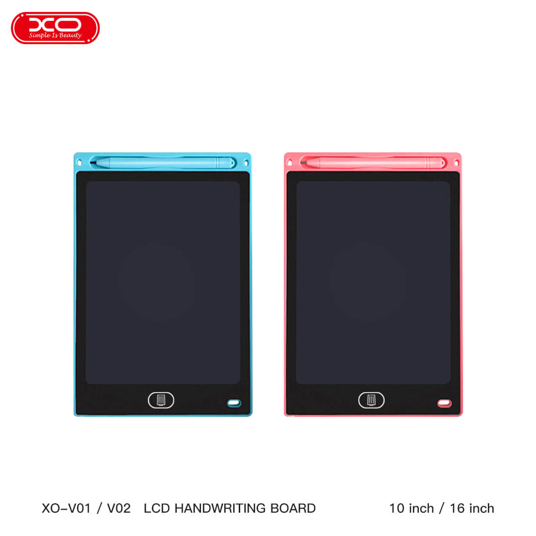 XO LCD Writing Tablet V02 16" | Pink Screen Lock Drawing Pad - MIZO.at