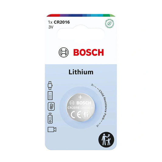 Bosch CR2016 Lithium Knopfzelle 3V 90mAh