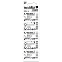 5er Pack everActive CR2016 Lithium Knopfzellen 3 V