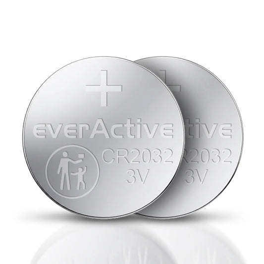 everActive CR2032 Lithium Batterien 5er Pack – 3,0V Knopfzellen - MIZO.at