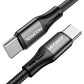 Joyroom USB-C–USB-C Kabel 60W – Schnellladung & Daten - MIZO.at