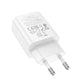 HOCO 30W USB-C Wandladegerät N62 Weiß – Power Delivery Schnellladung - MIZO.at