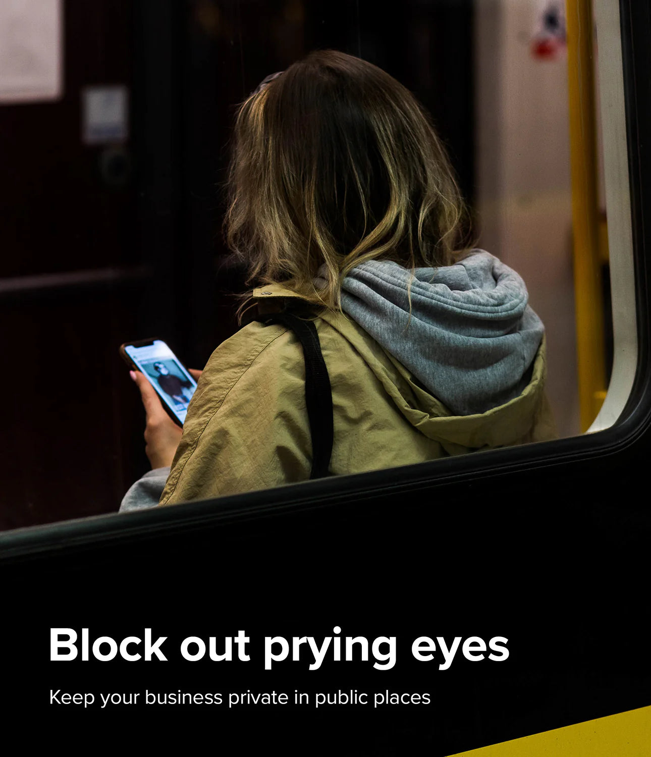 iPhone 14 Plus/13 Pro Max Privacy Glass | 9H Anti-Spy Protection - MIZO.at