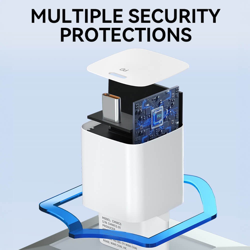 Wozinsky CMWCS 20W USB-C PD Schnellladegerät Weiß - MIZO.at