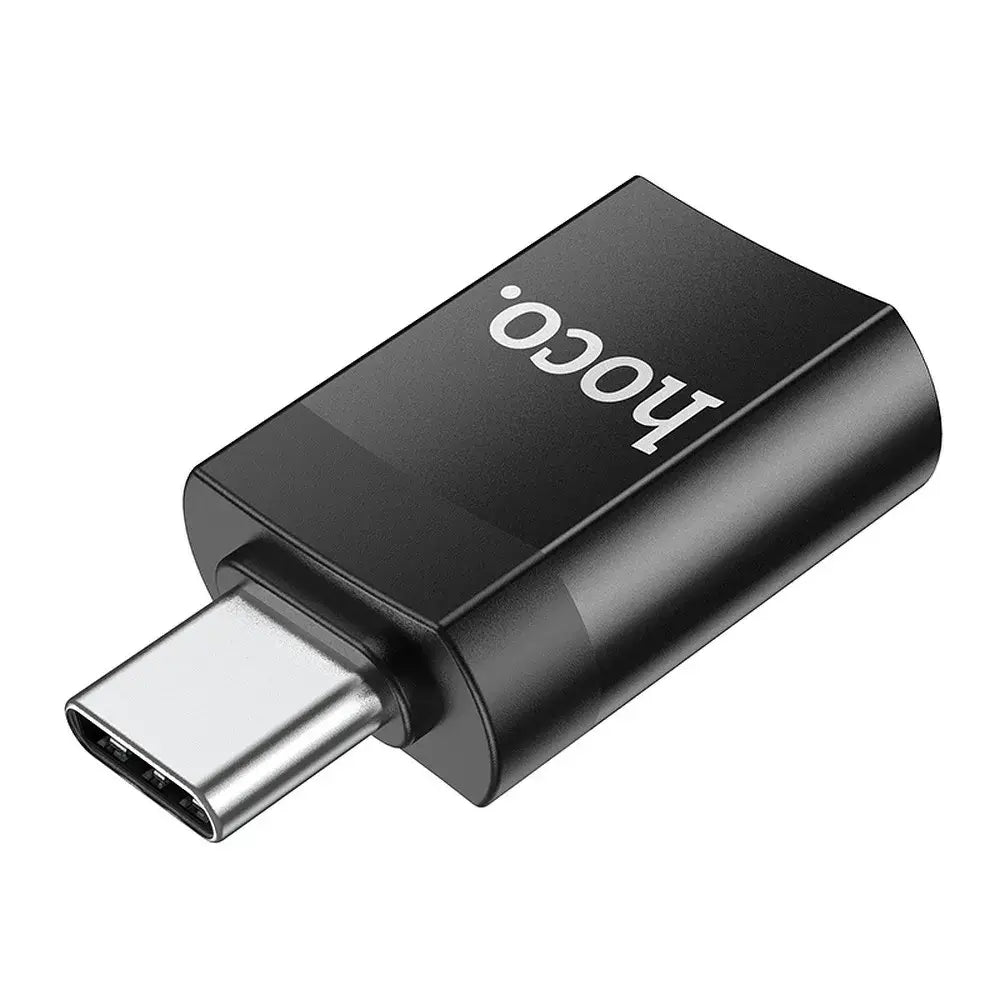 Hoco UA17 OTG Adapter USB-C auf USB-A Schwarz - MIZO.at