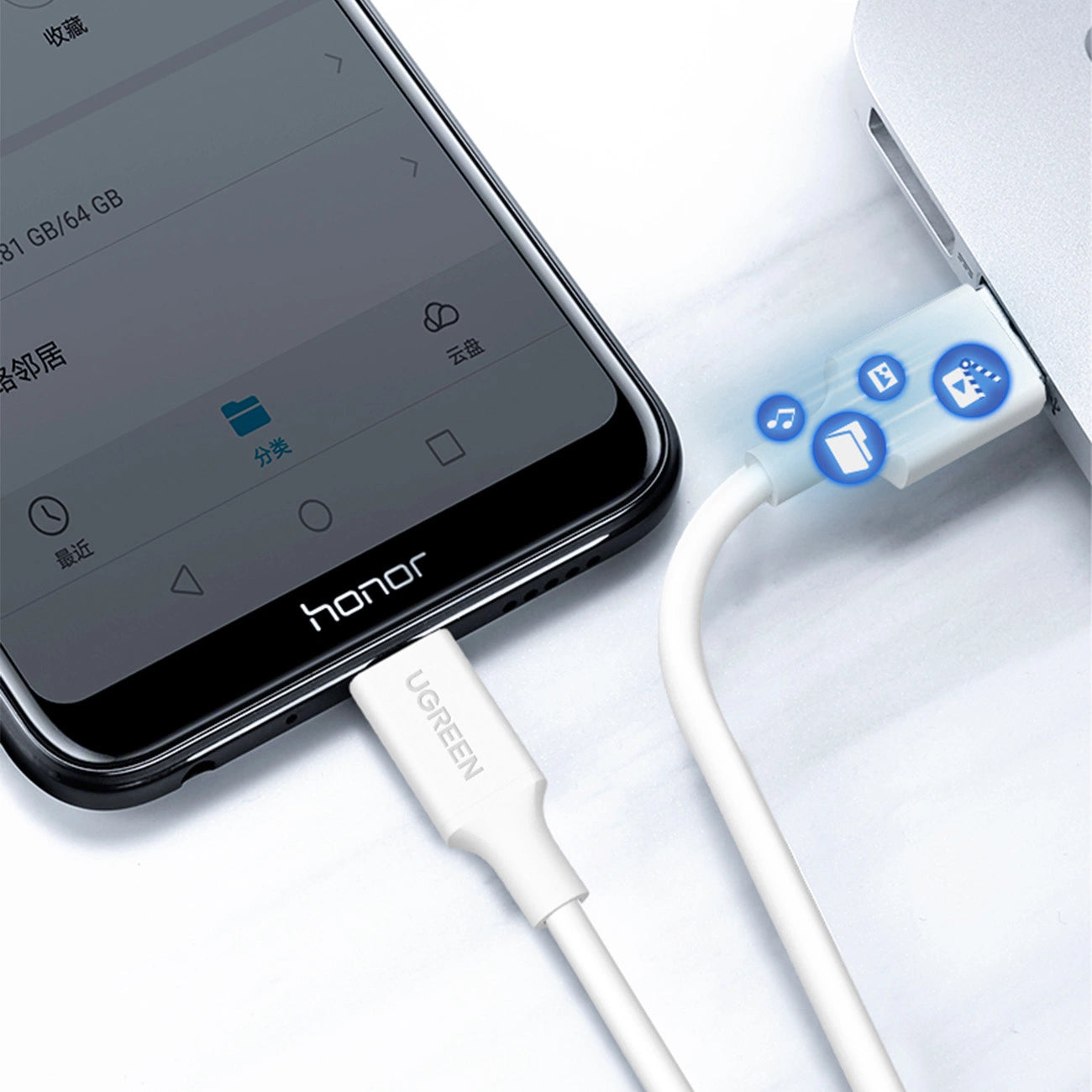Ugreen Micro USB 2.0 Cable | Nickel-Plated Data Cable - MIZO.at