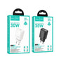 HOCO 30W USB-C Wandladegerät N62 Weiß – Power Delivery Schnellladung - MIZO.at