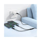 Hoco X123 2in1 USB-C Kabel 1m Schwarz Dual-Anschluss - MIZO.at