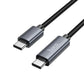 HOCO X112 Ladekabel Type-C auf Type-C 60W mit Watt-Display – 1m - MIZO.at