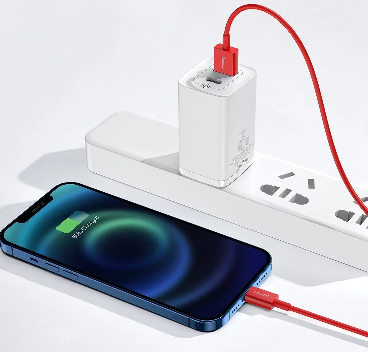 Lightning Fast Charging Cable 2.4A | 1M Red - MIZO.at