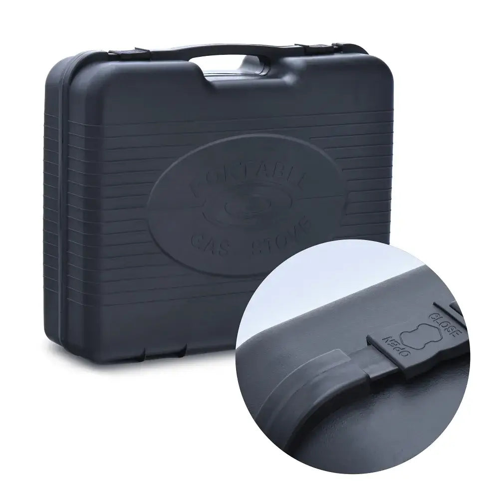 Portable Gas Stove BDZ.180-A | Compact & Efficient | Black - MIZO.at