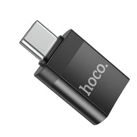 Hoco UA17 OTG Adapter USB-C auf USB-A Schwarz - MIZO.at