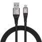 Blue Star Micro USB Kabel – 1,2m Schwarz Schnellladung Datensync - MIZO.at