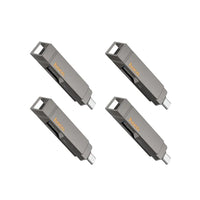 HOCO UD15 256GB USB-A + USB-C Pendrive USB 3.2 - MIZO.at