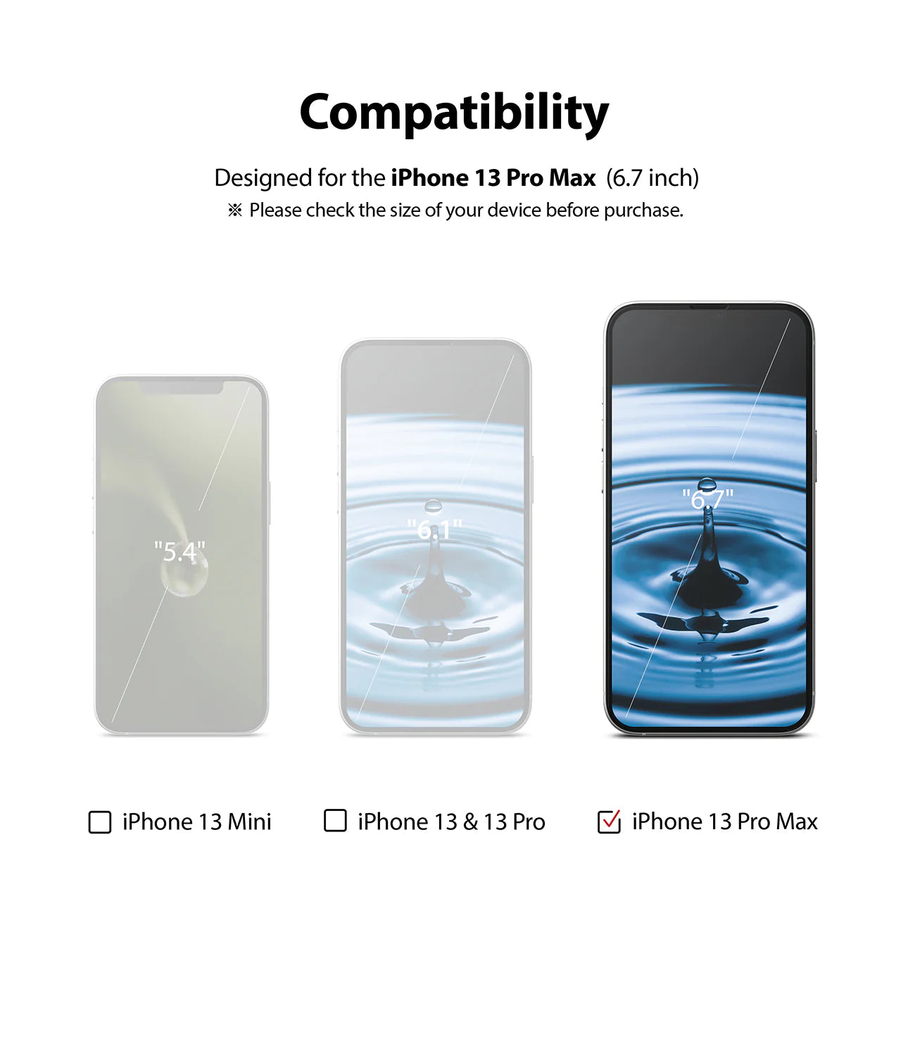 iPhone 14 Plus/13 Pro Max Screen Protector | 9H Tempered Glass - MIZO.at