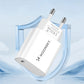 Wozinsky WGWCCW 20W USB-C Schnellladegerät Weiß - MIZO.at