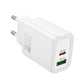 HOCO 30W USB-C + USB-A Wandladegerät N63 – PD 3.0 / QC3.0 Schnelllader - MIZO.at
