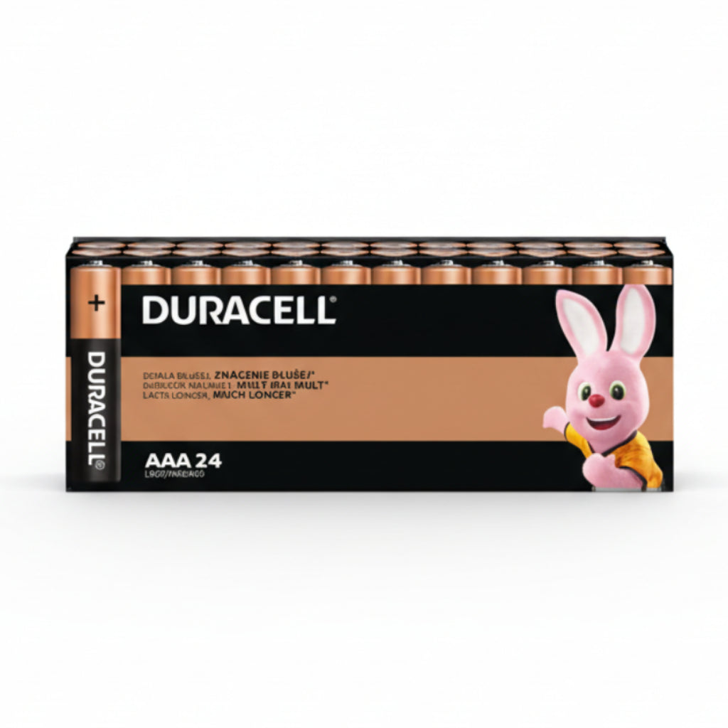 24er Pack Duracell BASIC AAA LR03 Alkaline Batterien