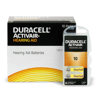 Duracell ActivAir 10 Batteries 6er Pack Made in Germany - MIZO.at