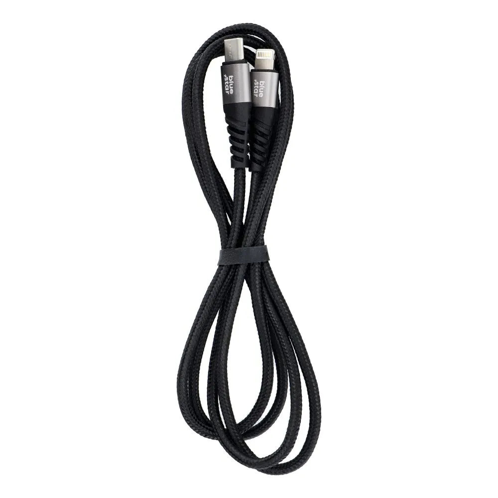 Blue Star USB-C to Lightning Cable 1.2m | Fast Charging & Data Transfer - MIZO.at