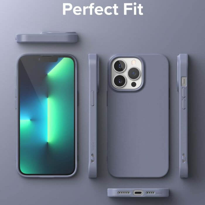 iPhone 13 Pro Max Air-S Case | Slim & Flexible Lavender Gray - MIZO.at