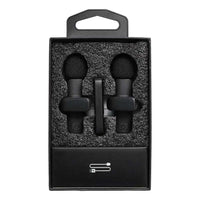 Wireless Lavalier Microphone Type C Double (2 in Set) K1 Black - MIZO.at