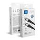 Blue Star 60W USB-C zu USB-C Kabel – 2m Schwarz Schnellladung - MIZO.at